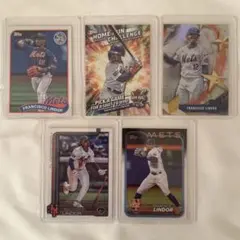topps Francisco lindorフランシスコリンドーア 5枚セット