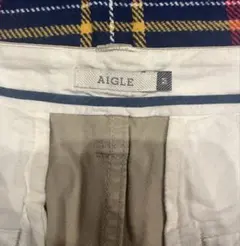 美品　AIGLE エーグル コットンハーフパンツ ショーツのサムネイル