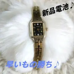 極美品 シチズン Kii SHIPS別注 コラボ 腕時計 2Pダイヤ 黒文字盤のサムネイル