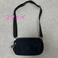 Kipling ショルダーバッグ ウエストバッグ　2ウェイ　ネイビーのサムネイル