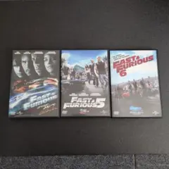 ワイルド・スピード DVD 3枚セット（MAX/MEGA MAX/EURO）