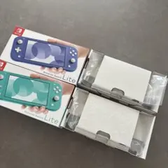 ※空箱※Nintendo Switch Lite ターコイズ&ブルーセット
