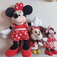 ディズニー ミニーマウス ぬいぐるみその他セット