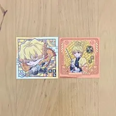 鬼滅の刃 ウエハース ぷっちょ シール ステッカー 我妻善逸 セット