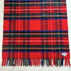 ジョンストンズ　大判　ストール　マフラー　カシミヤ　ロイヤルスチュワート