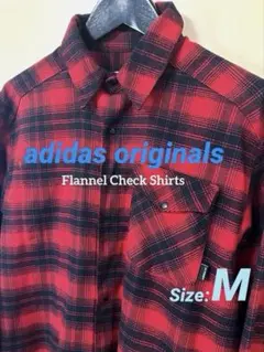 ✳︎限定✳︎ adidas ORIGINALS フランネル チェックシャツ M