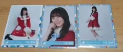 日向坂46 小坂菜緒 生写真 サンタ衣装 3枚セット