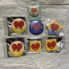 BTS BT21 TATA 缶バッジセット