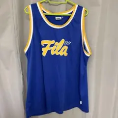 FILA バスケットボールタンクメンズ インクブルーのサムネイル