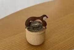 KIYATA 木工アート　うさぎハンドル　バスケット 楽天市場】KIYATA 木工アート ミニチュアコレクションの通販