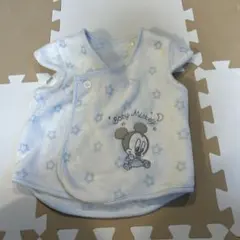 Disney ミッキーマウス ベビーベスト 水色