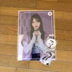 cutiestreet 真鍋凪咲 すきくじ クリアファイル缶バッジクリアカード