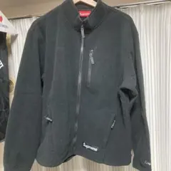 セ*カ様 Supreme ベロア ジップアップ ジャケット ブラック M - メルカリ