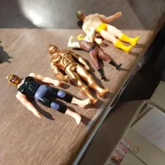 昭和レトロ　タイガーマスクフィギュア　セット タイガーマスク フィギュア 昭和 アニメ レトロ レア 昔 おもちゃ