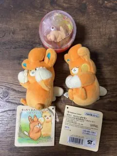 ポケットモンスター　ポケモン　パモ　パモット　ぬいぐるみ　マスコット　3点セット