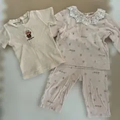 コトリ　春秋　長袖パジャマ　アンパンマンTシャツ