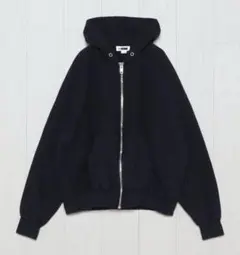 H BEAUTY&YOUTH クルーザースウェットジップフーディー　ブラック