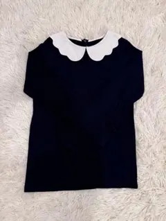 Jacadi ネイビー 長袖カットソー 10A