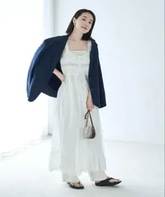 ！お値下げ中！TheYarn.FREAK'SSTOREレースキャミワンピース