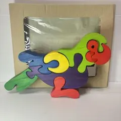 FAUNA ファウナ 木製 パズル 動物 オウム　知育玩具　モンテッソーリ