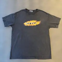 KITH フレイムロゴ ブラック Tシャツ