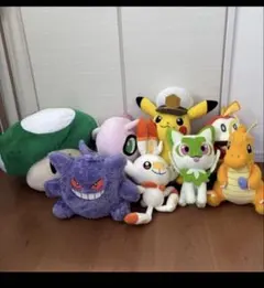 포켓몬 봉제인형 묶음 판매 8점 세트