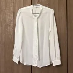 UNIQLO レーヨンボウタイブラウス