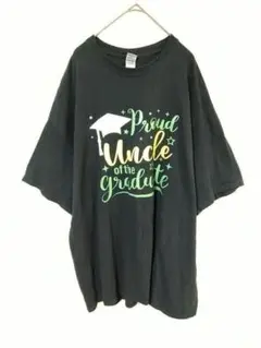 GILDAN　ギルダン　Ｔシャツ　メンズ2XL　オーバーサイズ　黒色　綿100％