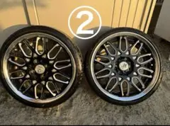 タイヤバリ溝‼️ＷＯＲＫ　デュランダル　ＤＤ１０，５　１６インチ② ワークホイール-WORK-デュランダルDD10.5ホイール激安