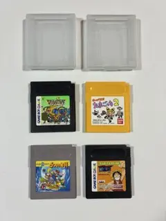 ゲームボーイカラー　ソフト４本セット