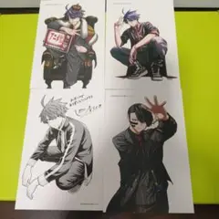 ♡全4種コンプリート　桃源暗鬼　特典　書泉　アニメ化記念　イラストカード