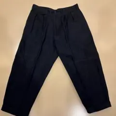 BEAMS PLUS 100% リネン 麻　スラックス XL ネイビーのサムネイル