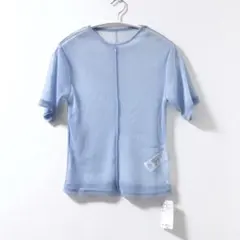 ehkb sopo ラメシアーカットソー サックス フリー レディースのサムネイル