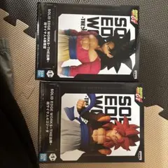 ドラゴンボールGT 超サイヤ人4 孫悟空 ゴジータ フィギュアセット