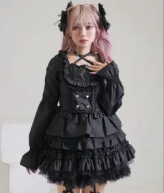 LIZ LISA 肩あきダブルストラップトップス ブラック - メルカリ