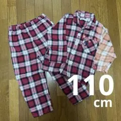 goodday チェック柄パジャマ 110cm ♦︎匿名配送