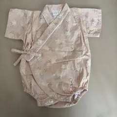 tete a tete ベビー 花柄 浴衣 ロンパース