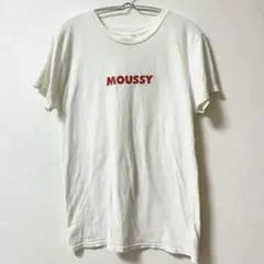MOUSSY マウジー　ロゴTシャツ