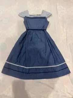 【美品】familiar 半袖ワンピース 120