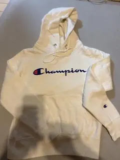 Champion プルオーバーパーカー ホワイト