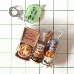 パンどろぼう ミニチュア ガチャ詰めポーチ キーホルダー ③のサムネイル