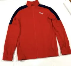 PUMA 赤 ジップアップジャケット160スポーツウェア