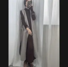 agawd アガウド　ジレ　ロングジレ