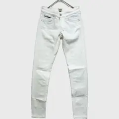 HILFIGER DENIM ホワイトデニム　25/30 スキニーデニムのサムネイル