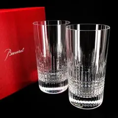 【美品・箱付き】バカラ／ナンシー ペア ハイボール ペア タンブラー／BC536