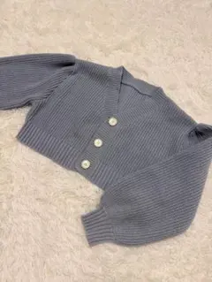 GRL ショート丈 短丈 ニット カーディガン フリーサイズ