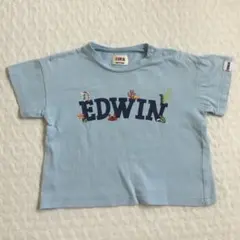 EDWIN 水色 Tシャツ 肩ボタン付きのサムネイル