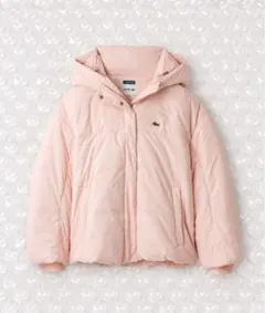 SNIDEL スナイデル LACOSTE 中綿ブルゾン PNK ピンク