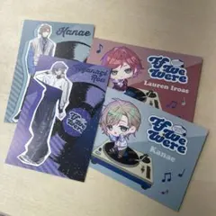 If We Were ポストカード　ローレンイロアス　小柳ロウ　叶　特典