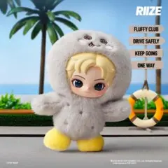 POPMART RIIZE Fluffy Club シリーズぬいぐるみペンダント - メルカリ
